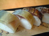 朽木　鯖寿司